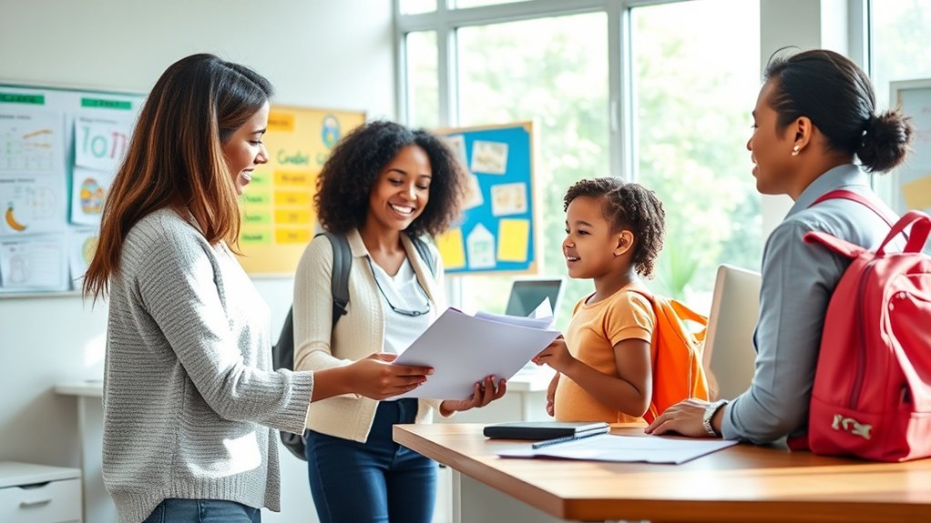 processo de matrícula escolar no Brasil