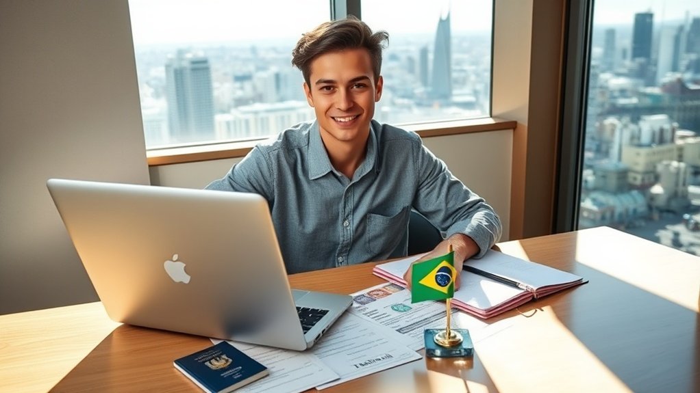 processo de visto de trabalho brasileiro