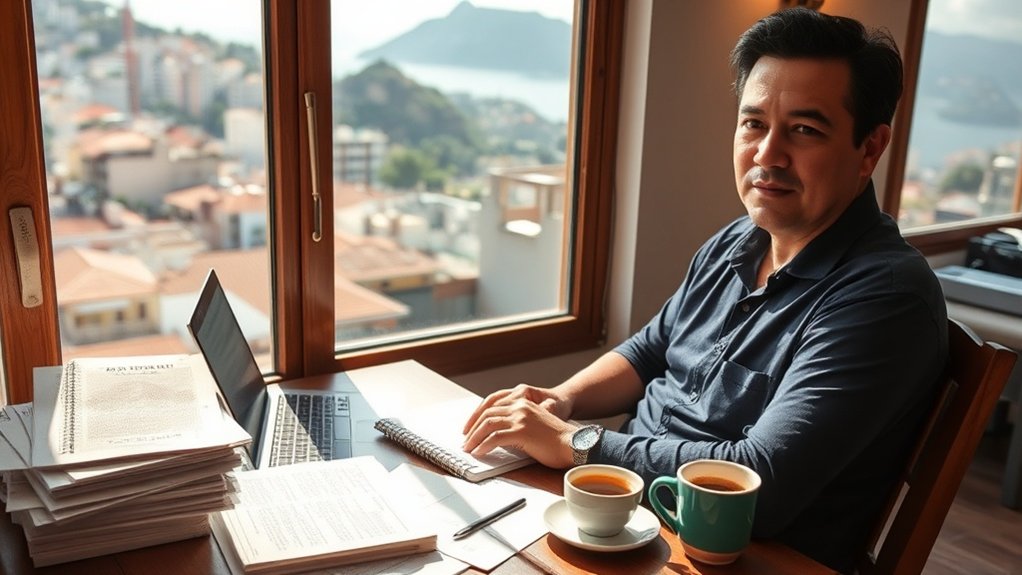 processo de visto para escritores brasileiros