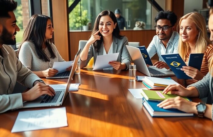 apresentando argumentos convincentes para o visto