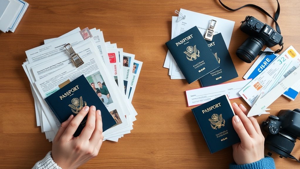 tipos comuns de vistos de imigração