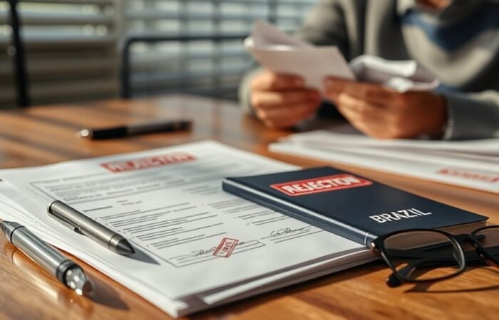 razões comuns para rejeição razões comuns para rejeição