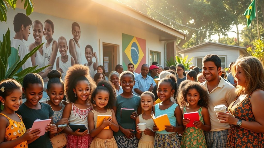 O apoio da comunidade leva ao sucesso