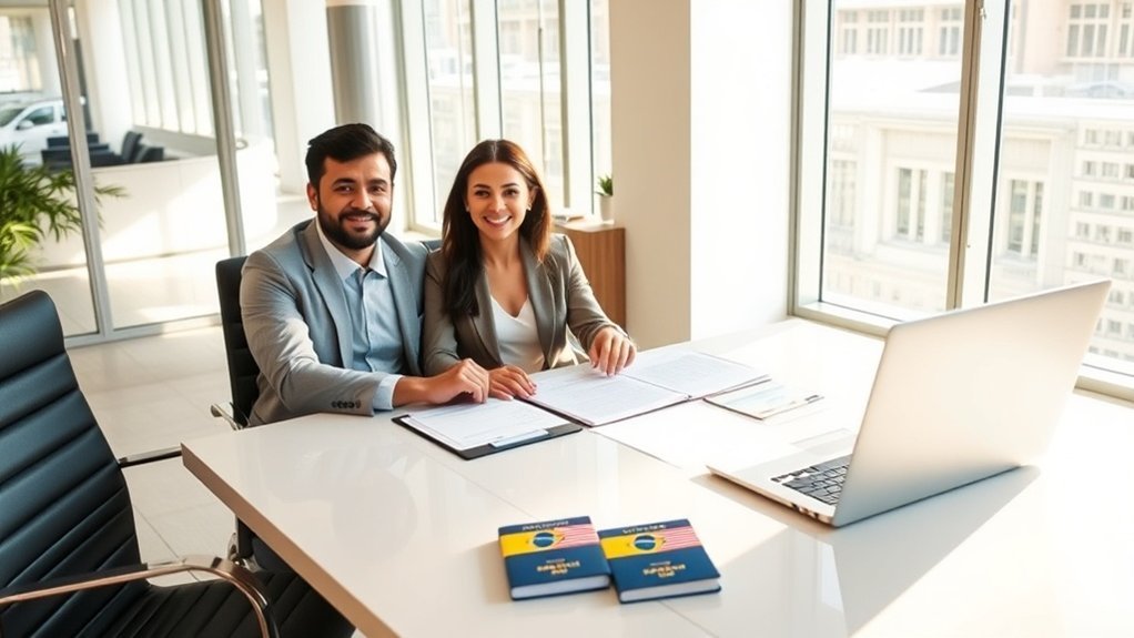 apoio à imigração legal contínua