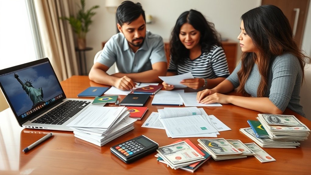 custo da imigração legal