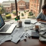 custo de vida e educação