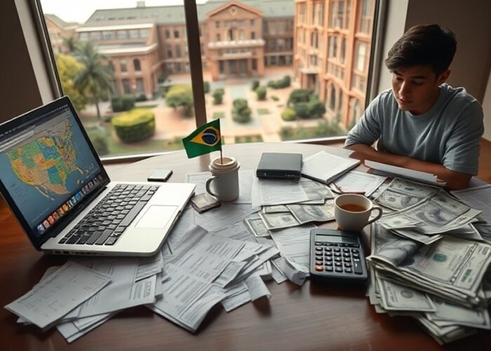 custo de vida e educação