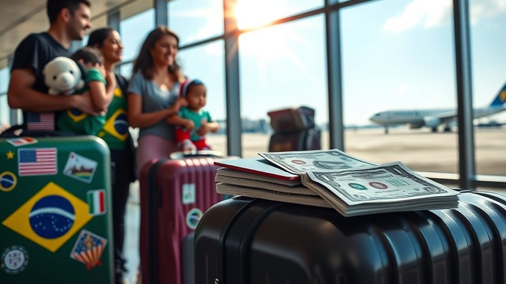 custo de mudança nos EUA