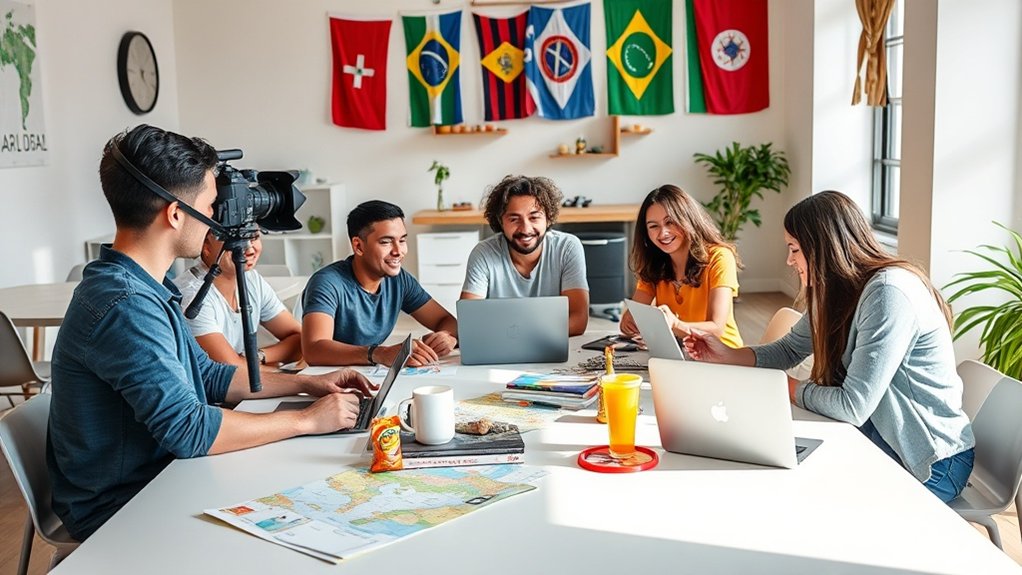 criar e compartilhar conteúdo