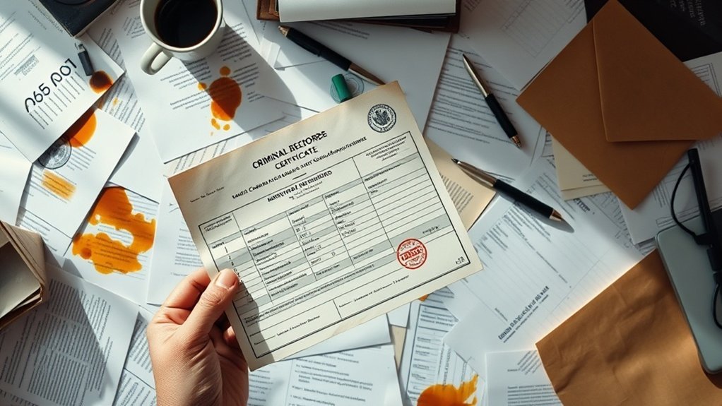 importância do certificado de registro criminal