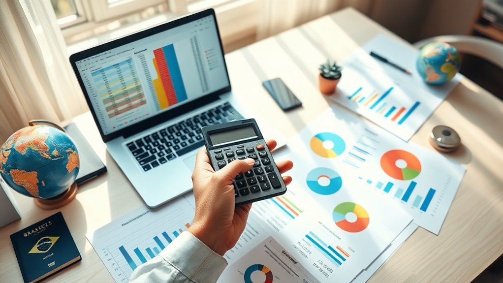 projeções financeiras detalhadas e realistas