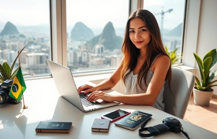 influenciador digital imigração brasil