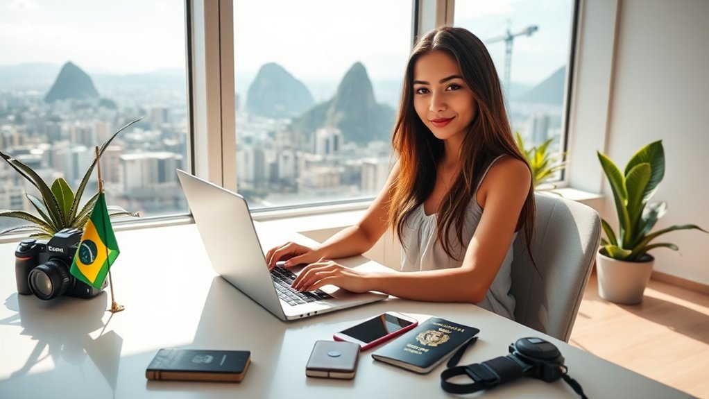 influenciador digital imigração brasil