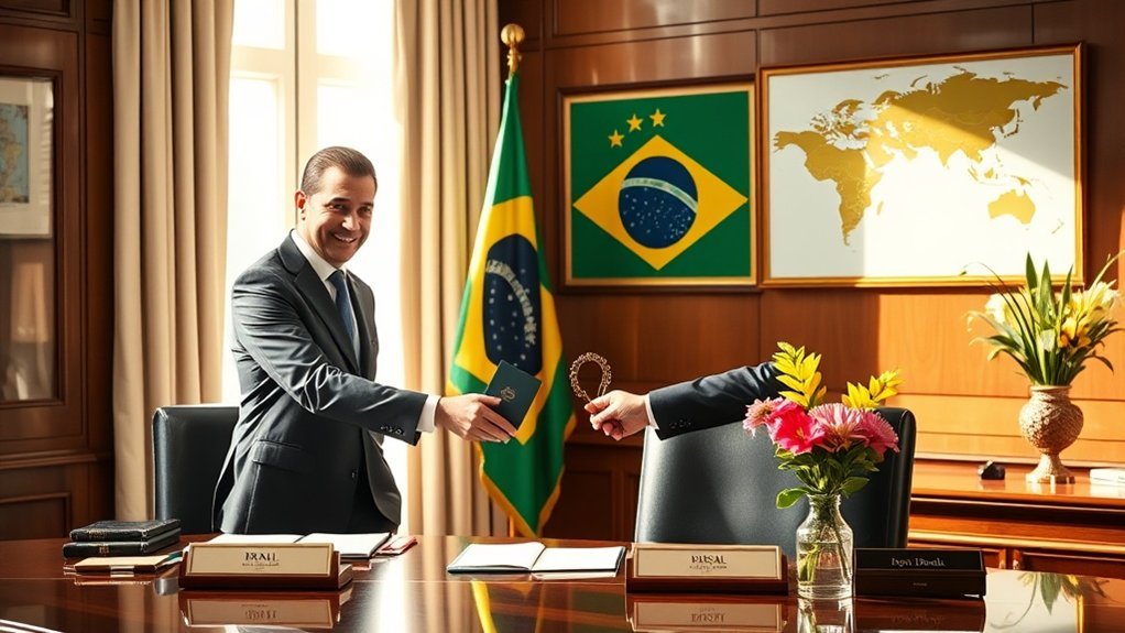 pedido de visto diplomático brasil