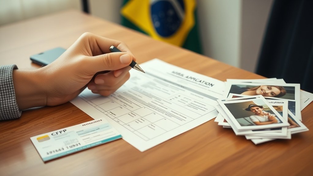 requisitos de documentos para imigração
