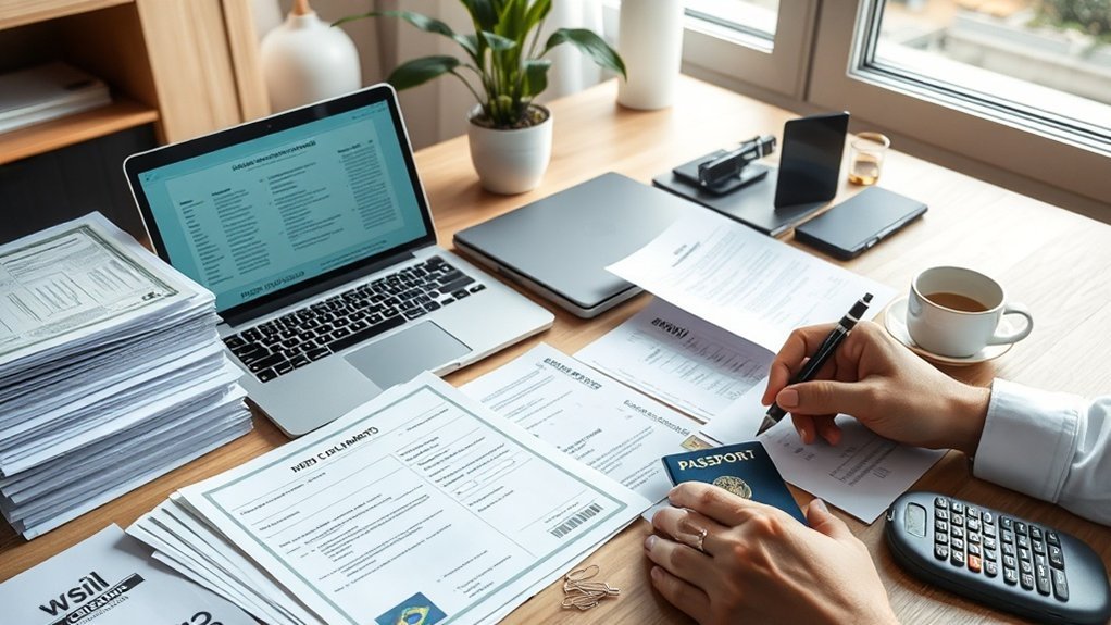 Tradução e autenticação de documentos