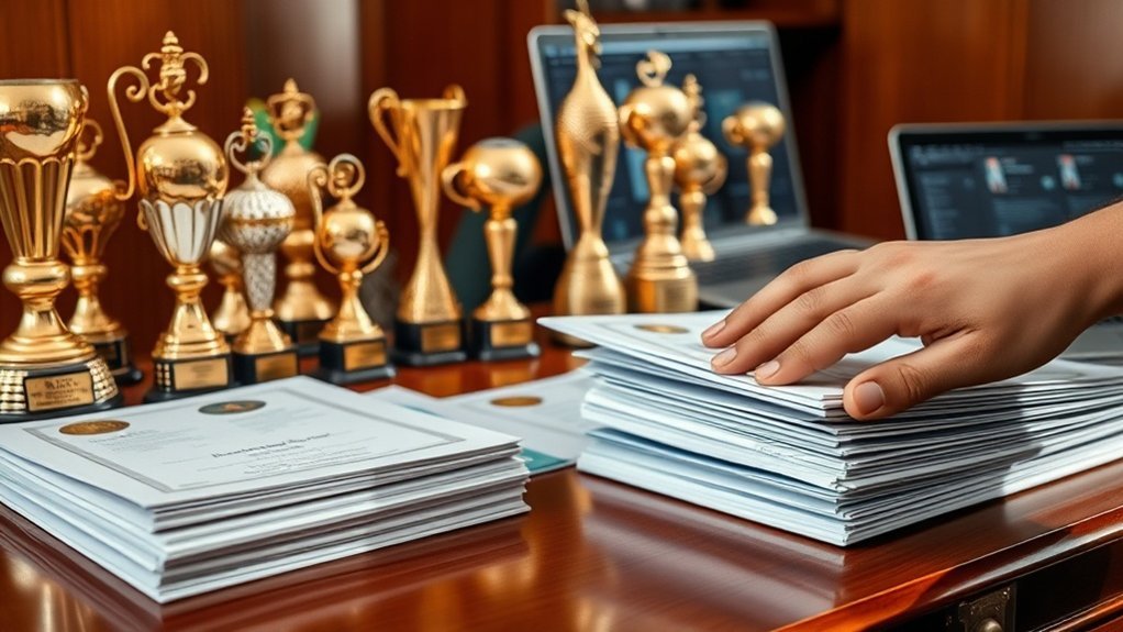 documentando e verificando conquistas