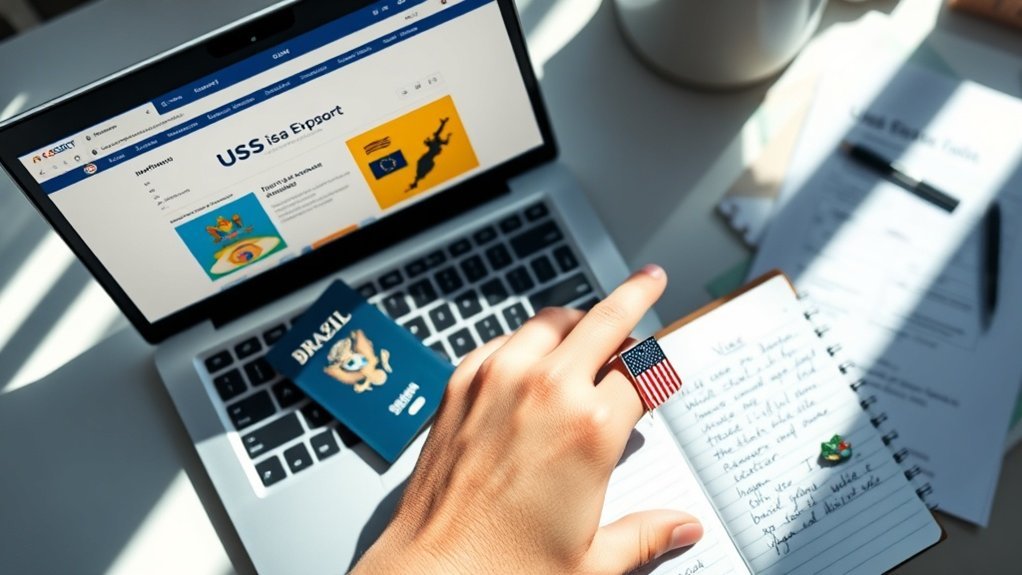 Importância do formulário de solicitação de visto DS-160