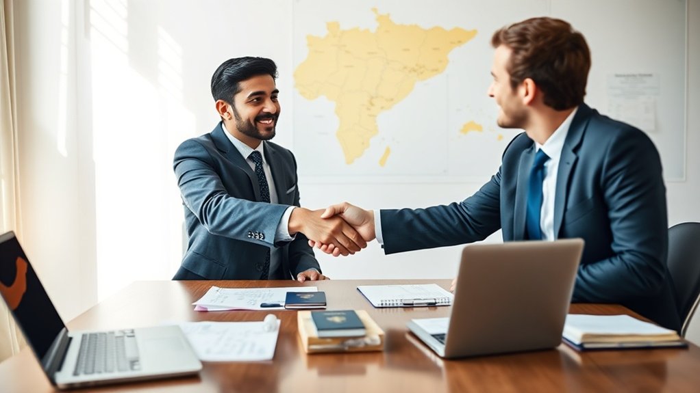 visto de comerciante do tratado E1