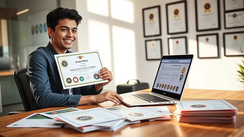 Credenciais educacionais aumentam a credibilidade