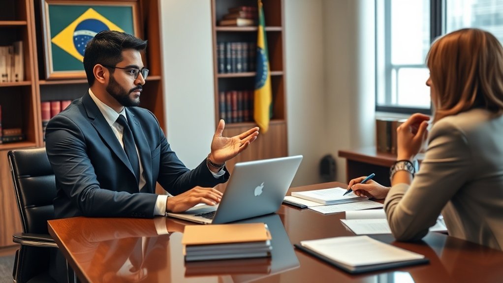 comunicação eficaz com as autoridades