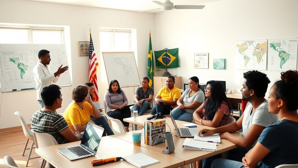 suporte ao idioma inglês disponível