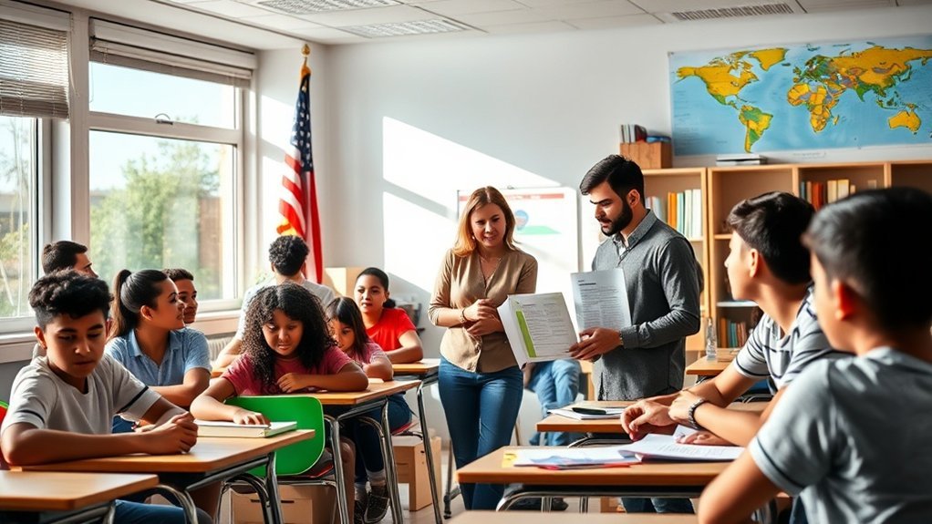 requisitos de proficiência em inglês enfatizados