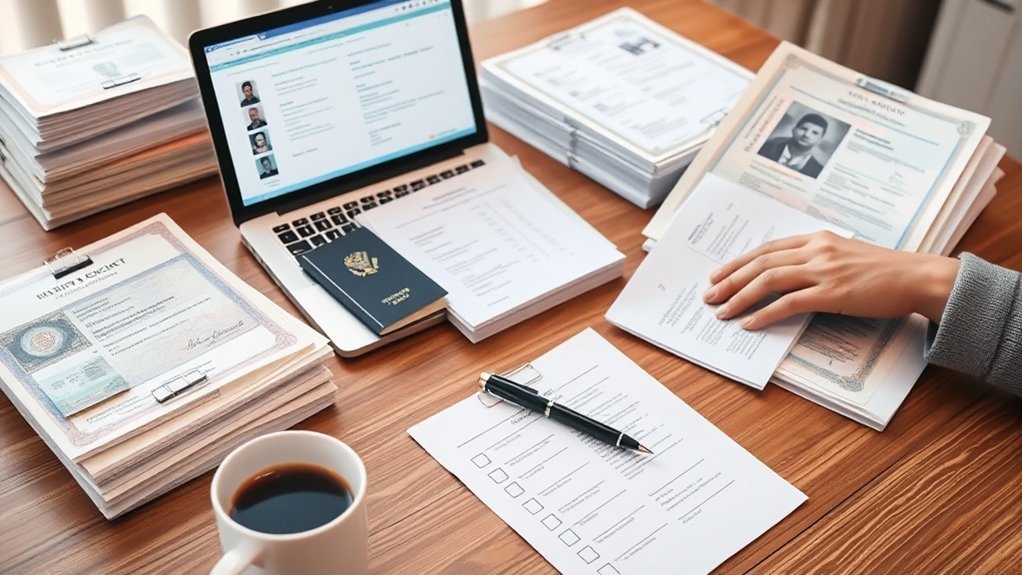 processo essencial de preparação de documentação