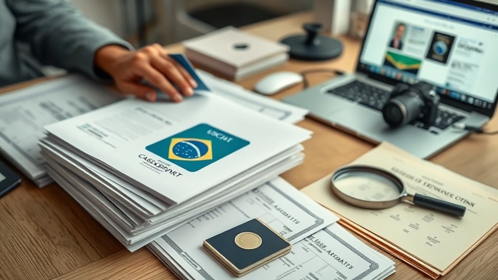 documentos essenciais para o uscis