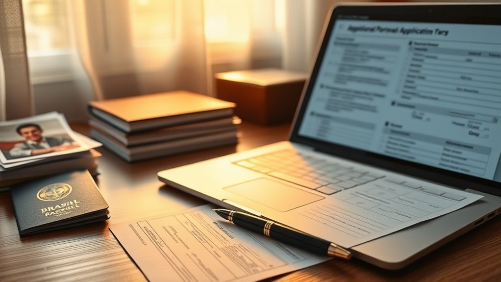 documentos essenciais para visto