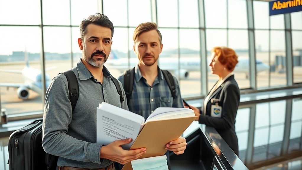 processo de autorização para viagem essencial