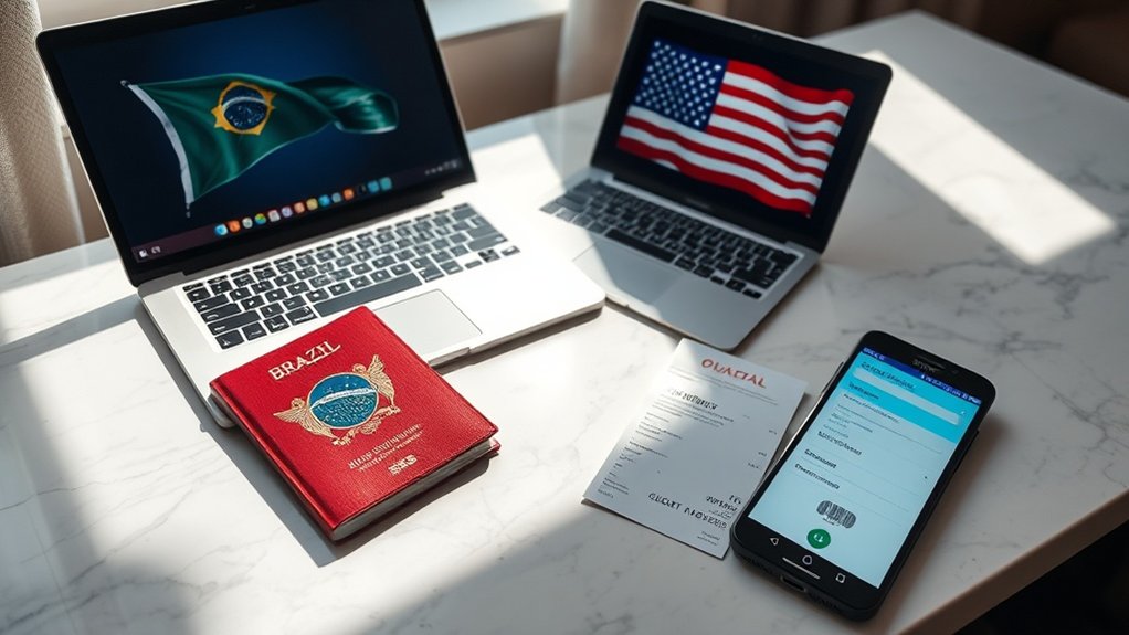 processo ESTA para brasileiros