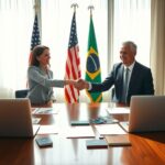 estabelecer parceria de visto dos EUA