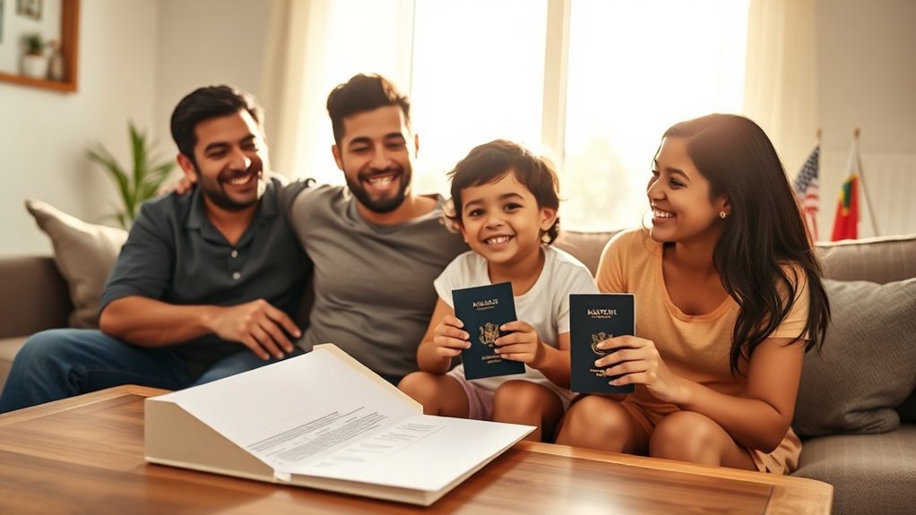 processo de green card baseado em família