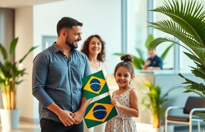 imigração baseada em família no Brasil