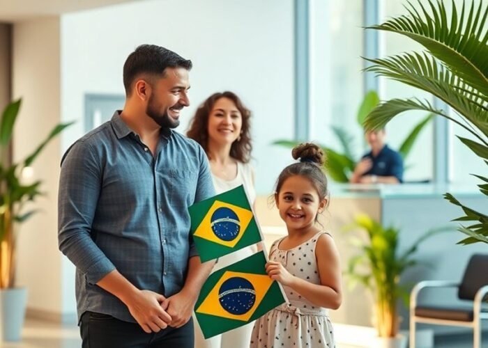 imigração baseada em família no Brasil