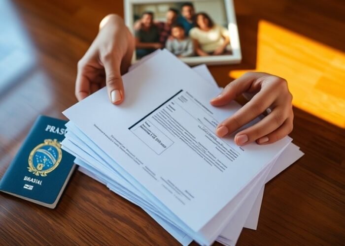 formulário de petição de relacionamento familiar