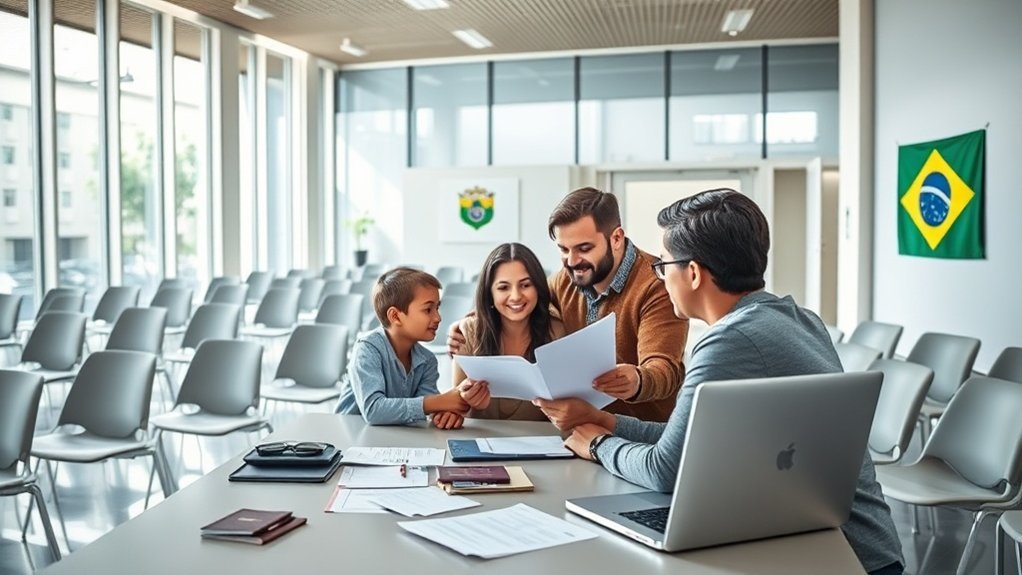 processo de pedido de reunião familiar