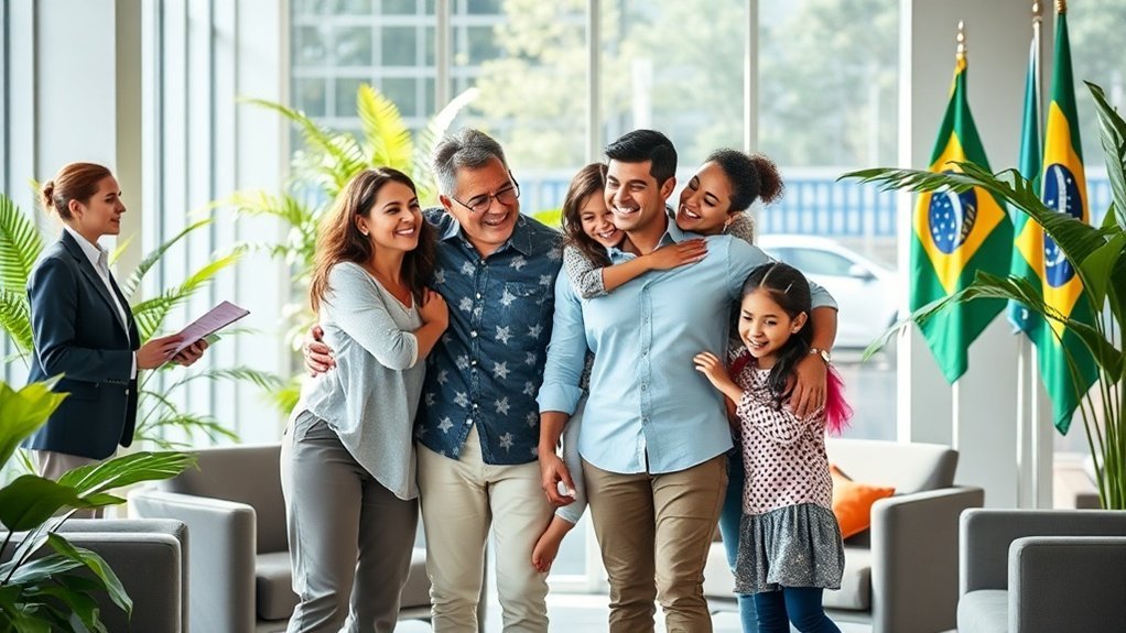 serviços de apoio à reunificação familiar