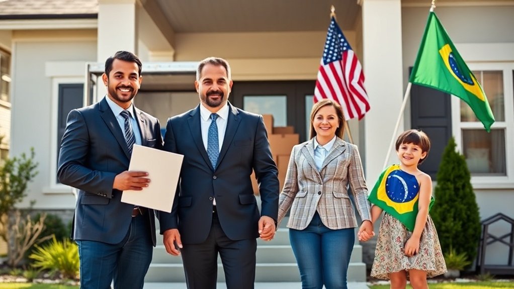 unidade familiar na imigração