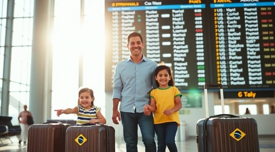vistos de família para os EUA