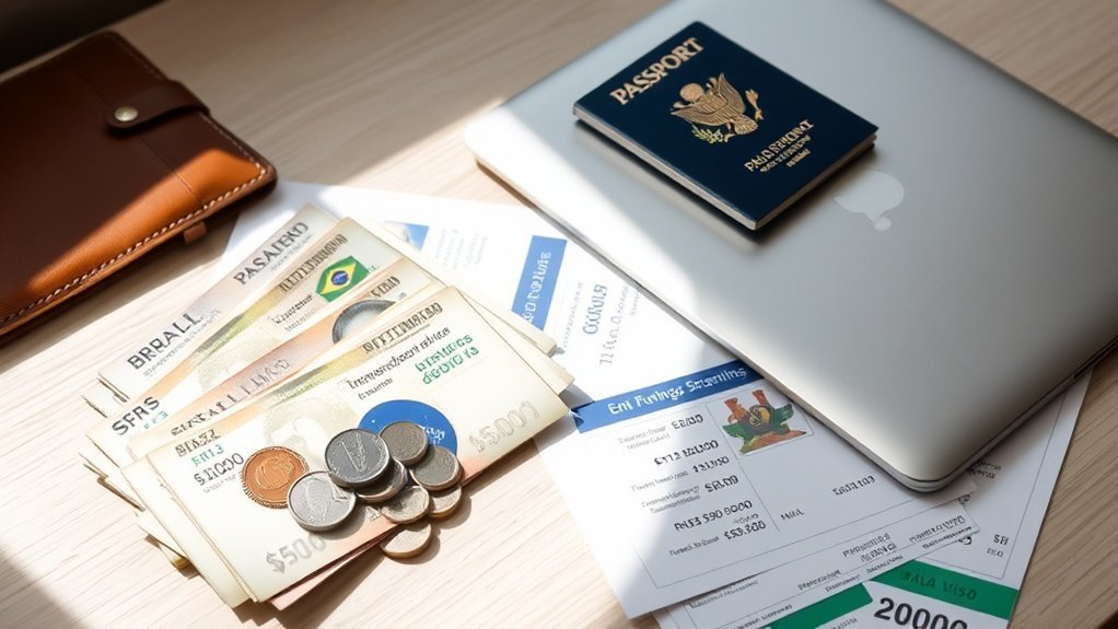 verificação de meios financeiros necessária