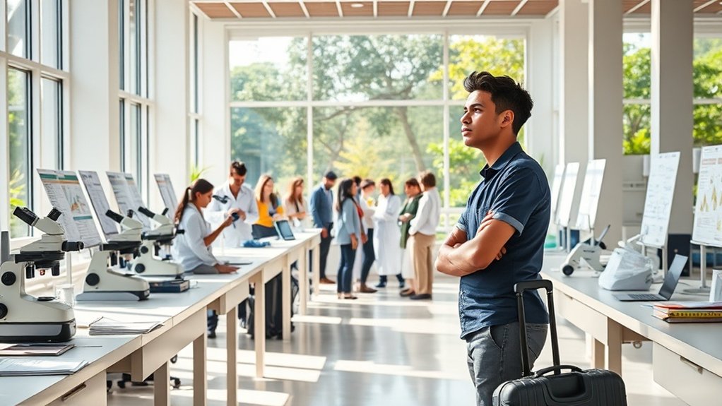 encontrar oportunidades de pesquisa no Brasil
