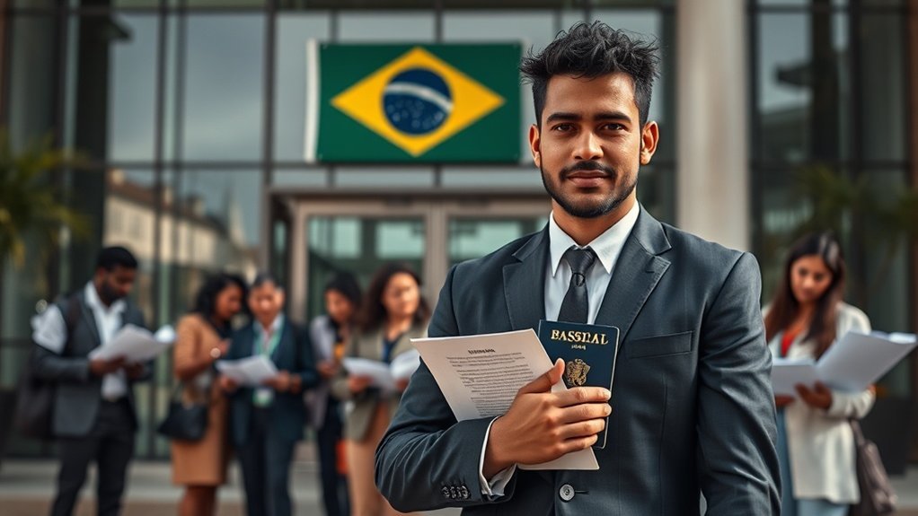 direitos dos trabalhadores estrangeiros no Brasil