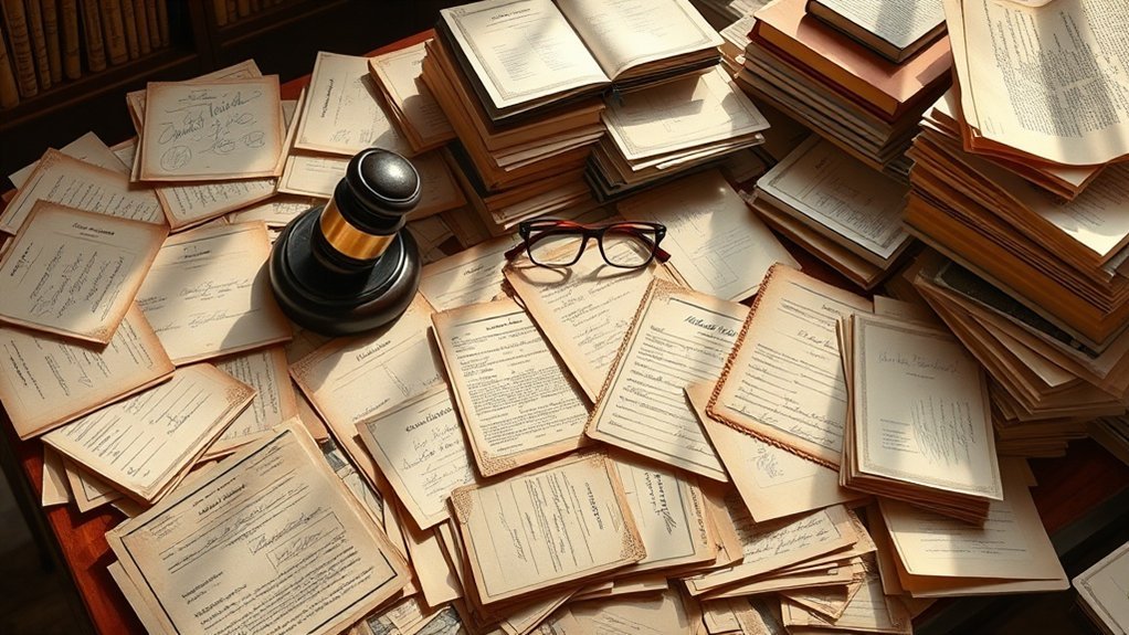 documentos jurídicos frequentemente problemáticos