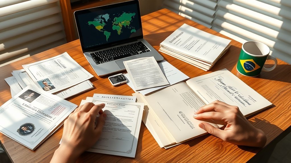 Reunindo fortes evidências de imigração