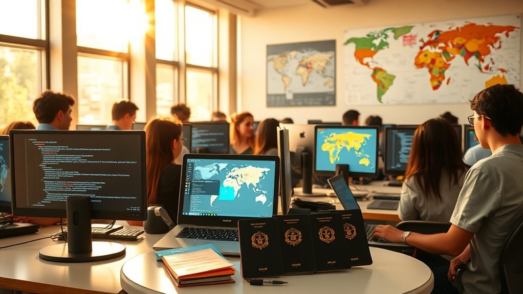 oportunidades globais em tecnologia