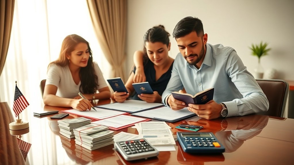 custos de aplicação para o green card