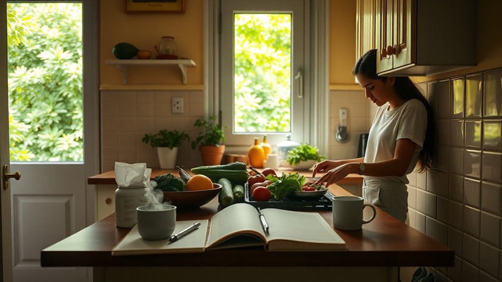 rotinas saudáveis após a mudança