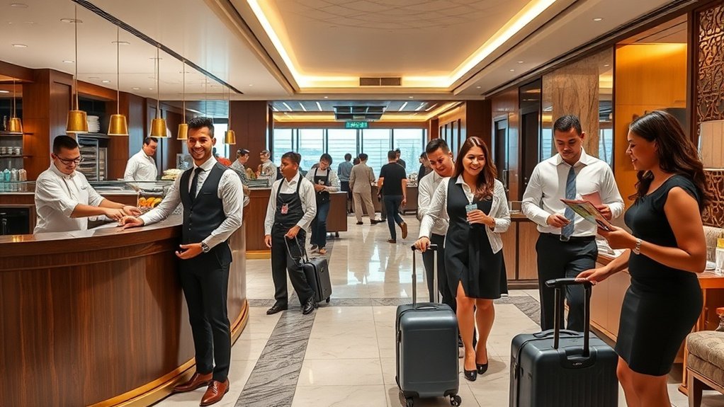 Oportunidades de carreira em hospitalidade aguardam